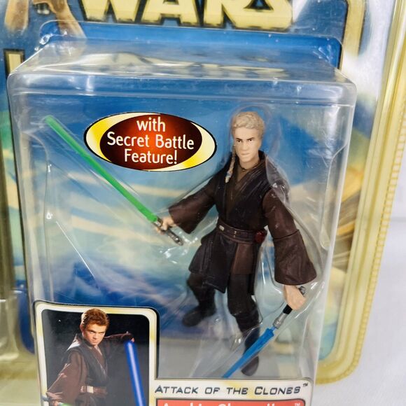 Star Wars Attack Of The Clones Bonus Pack Clone Trooper & Anakin Skywalker 2002 - Picture 7 of 8